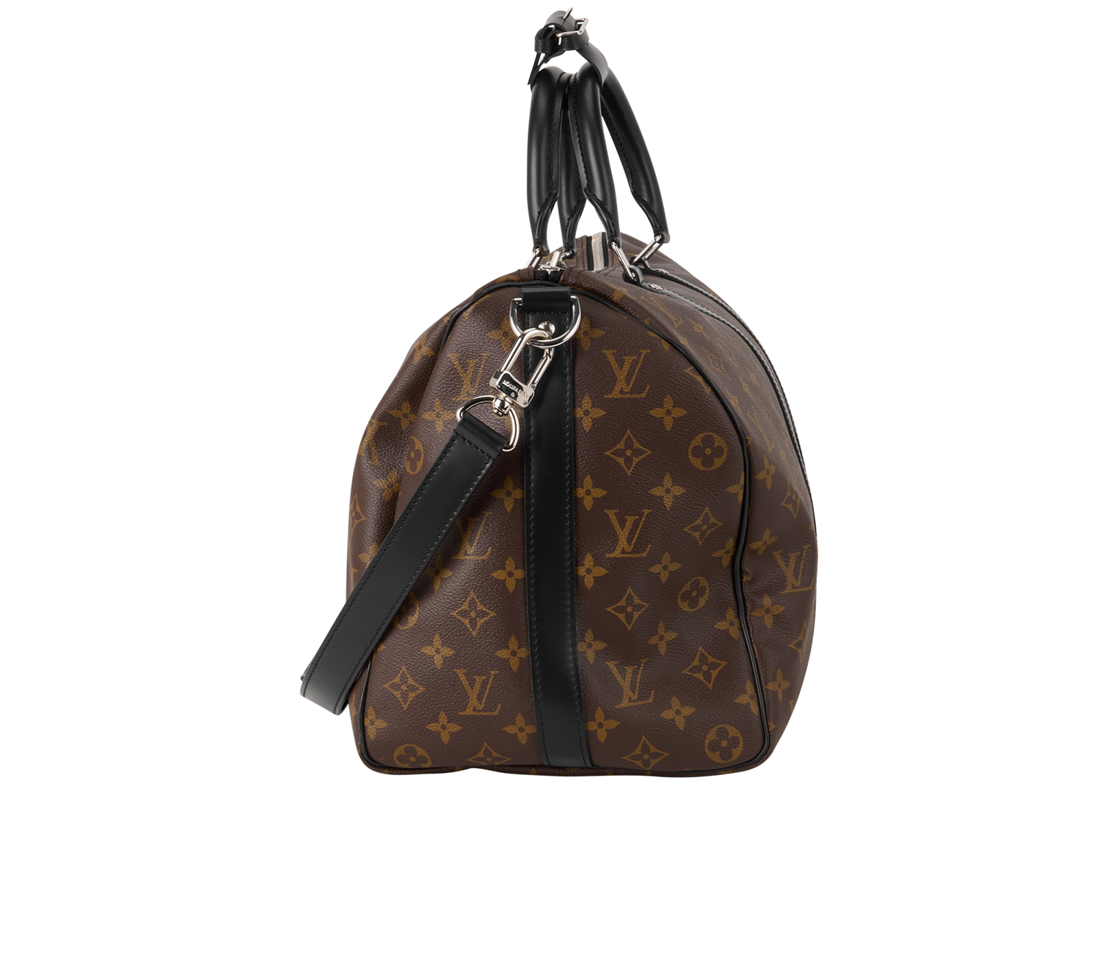 Keepall 45 Bandouliere, &pound;1,200, Handbags, Brown, Canvas, Side view